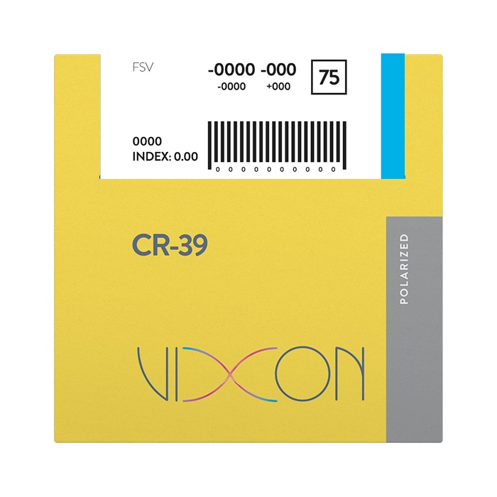 Vixon 1.50 Polarized Brown FSV PLANO B4 80 UC	