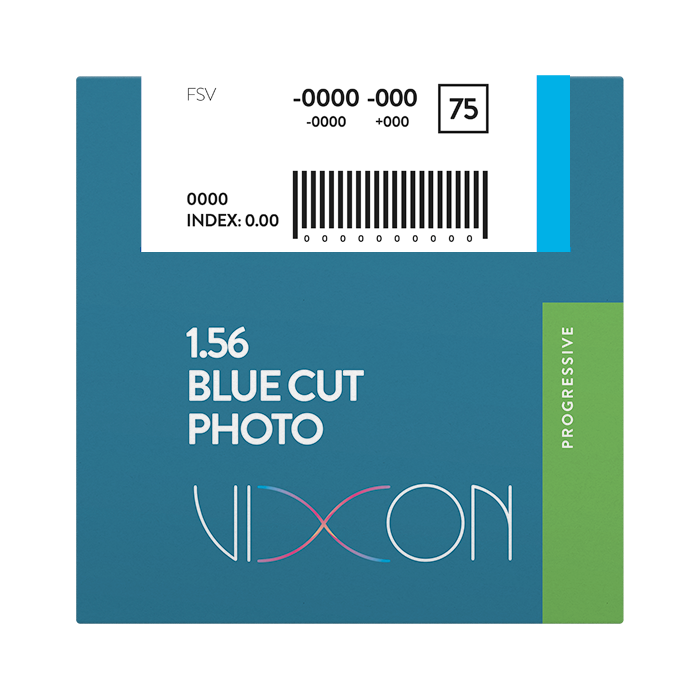 Vixon 1.56 Bluecut  Photo Gray F PAL 70/12 AR