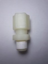 Nylon Connector 1/2 x 3/8
